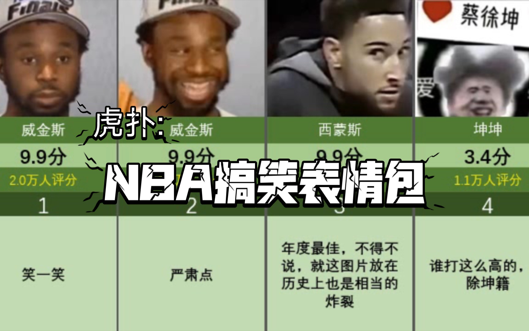 虎扑:NBA搞笑表情包哔哩哔哩bilibili