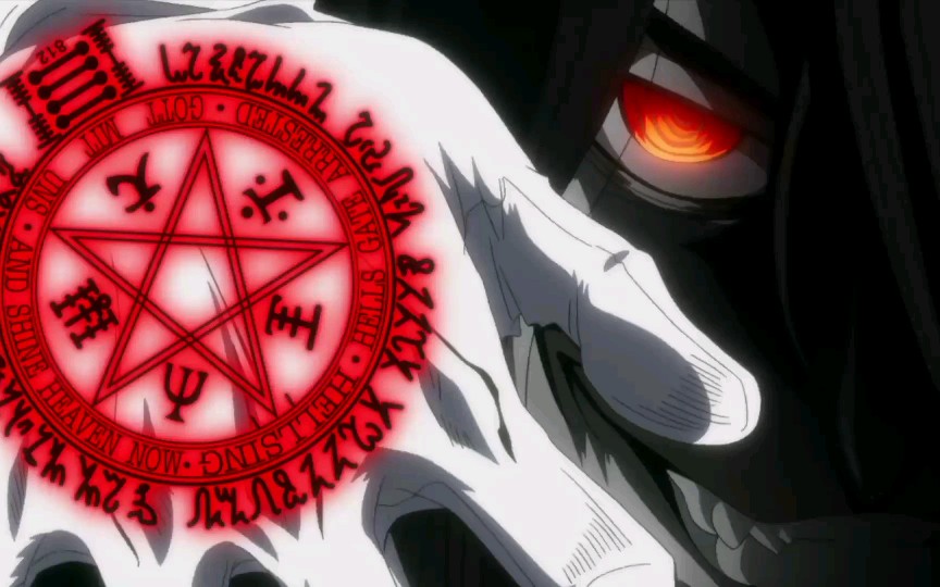 [图]【Hellsing】地狱与天堂的赞歌，赫尔墨斯之鸟乃吾之名:阿卡多!