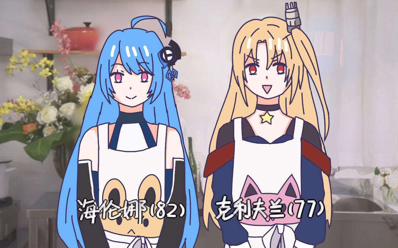 【碧蓝航线/手书】克爹和海妈的三秒炸虾