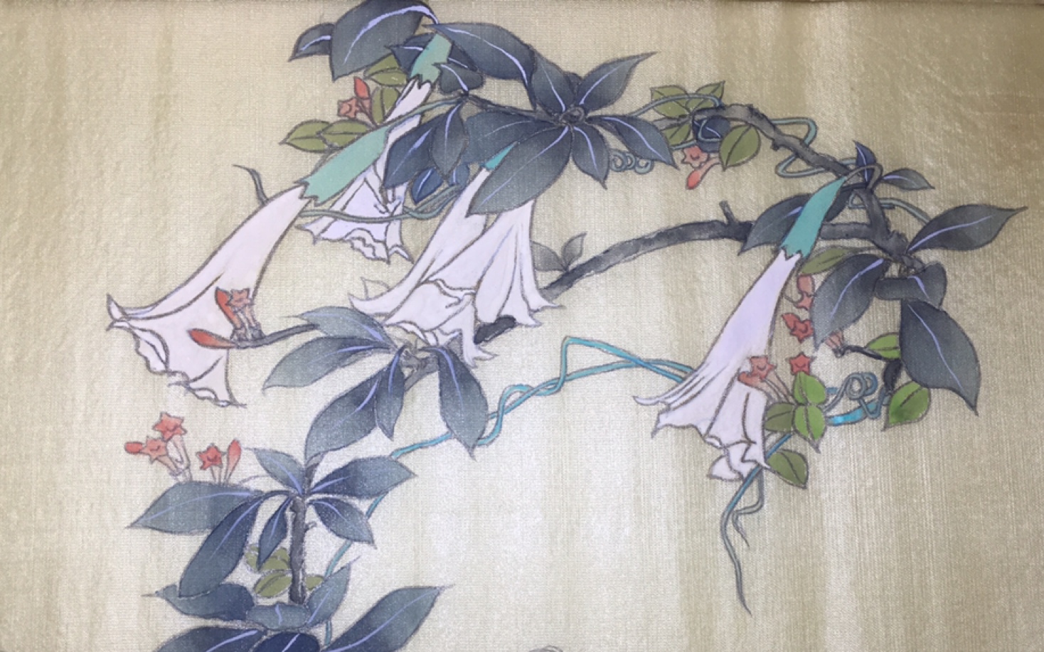 工笔重彩 罩染法