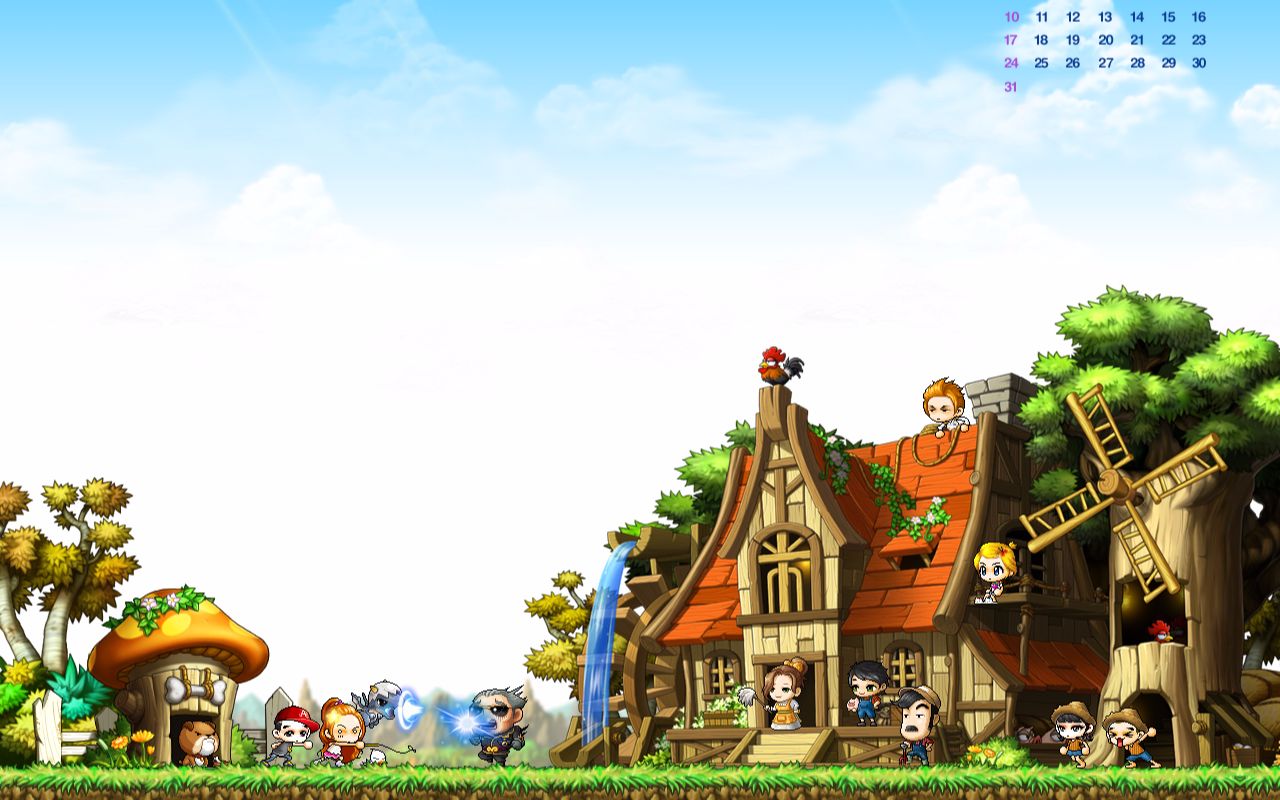 远古时期 冒险岛官方4转宣传视频,怀旧感很足.