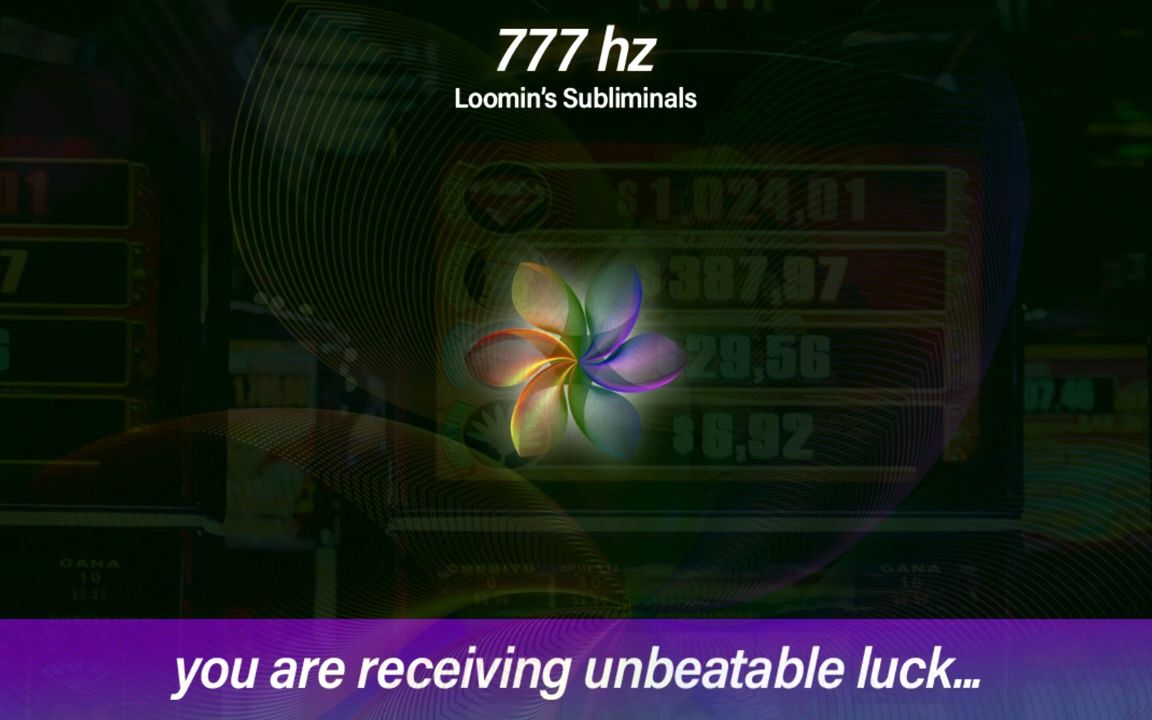 [图]无敌的运气Sub UNBEATABLE LUCK 100% WIN RATE AT ANYTHING (LOTTERY, JACKPOT) SUBLIMINAL