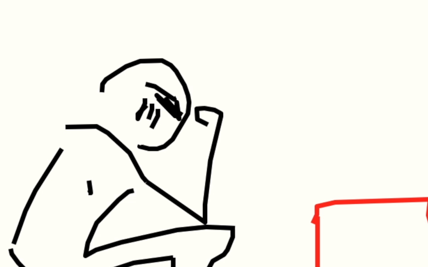 【draw&guess】思想者的解放,前面吃辣椒的狗_哔哩哔哩_bilibili