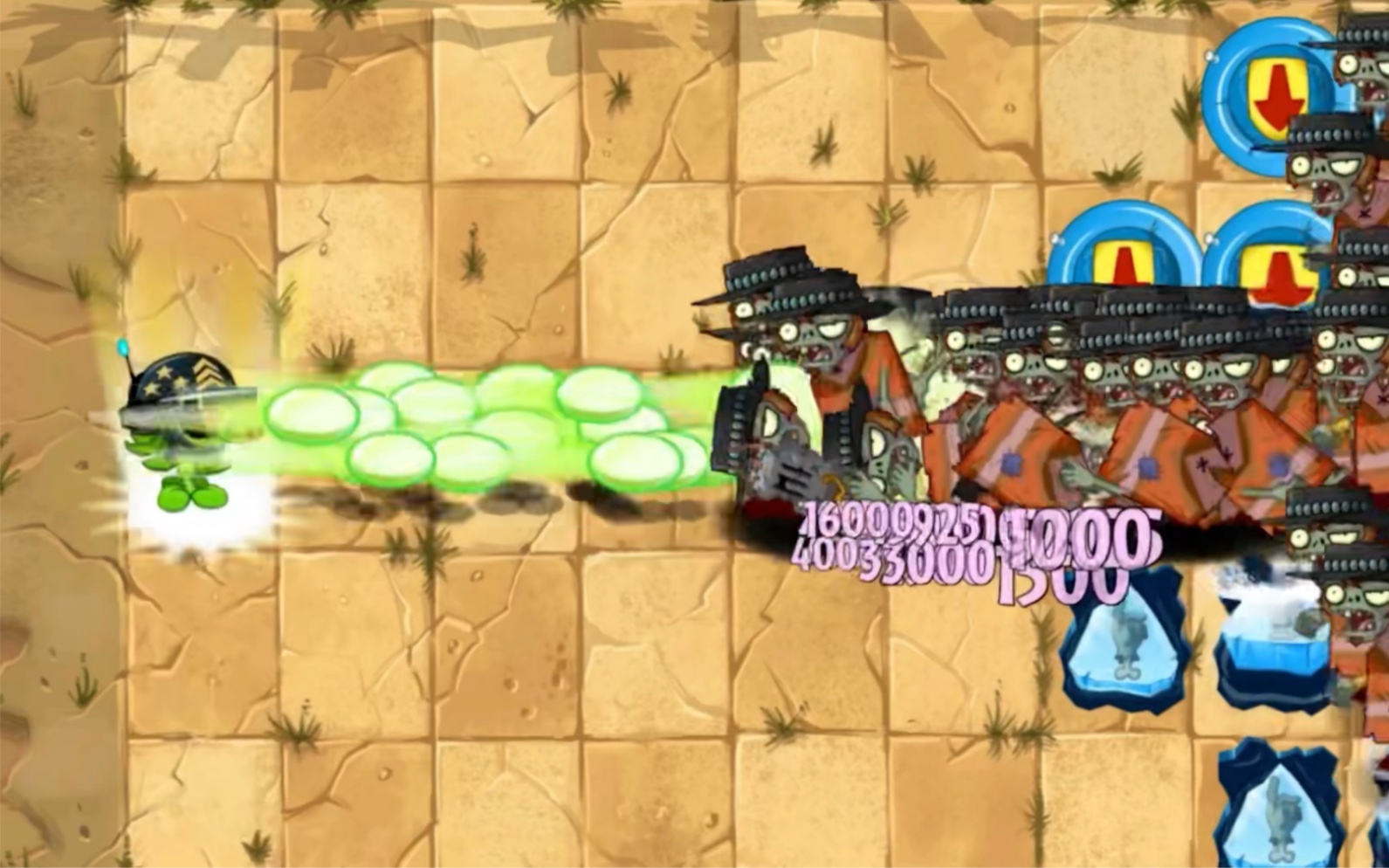 pvz2:挑战在五次大招内消灭100只斗篷僵尸,哪些植物会丢人?