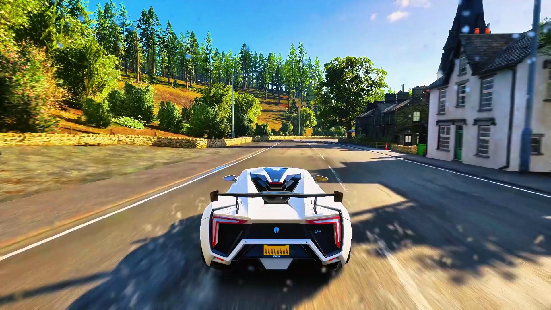 难道这就是地平线4的风景?