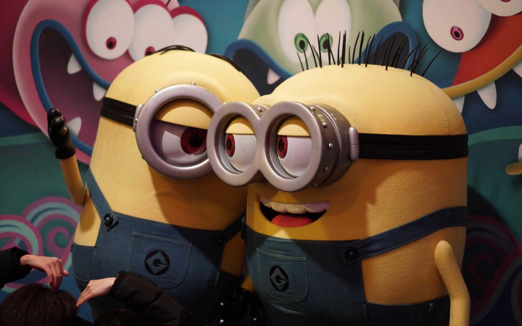 北京环球影城 小黄人见面会 杰瑞和菲尔