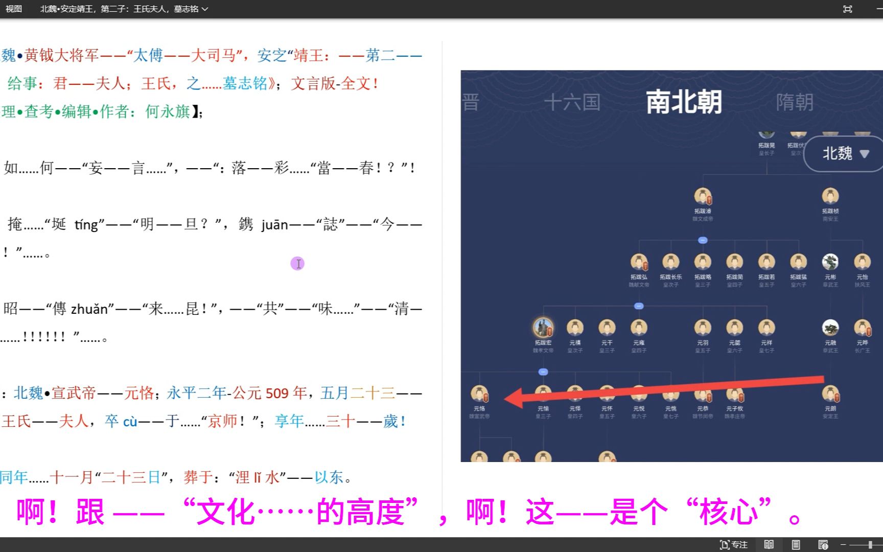 [图]《北魏：安定靖王——第二子；王氏夫人，墓志铭》