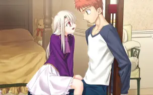 Télécharger la video: 【黑猫】伊利雅坐在我腿上，令我心跳加速！Fate/stay night重置版#11