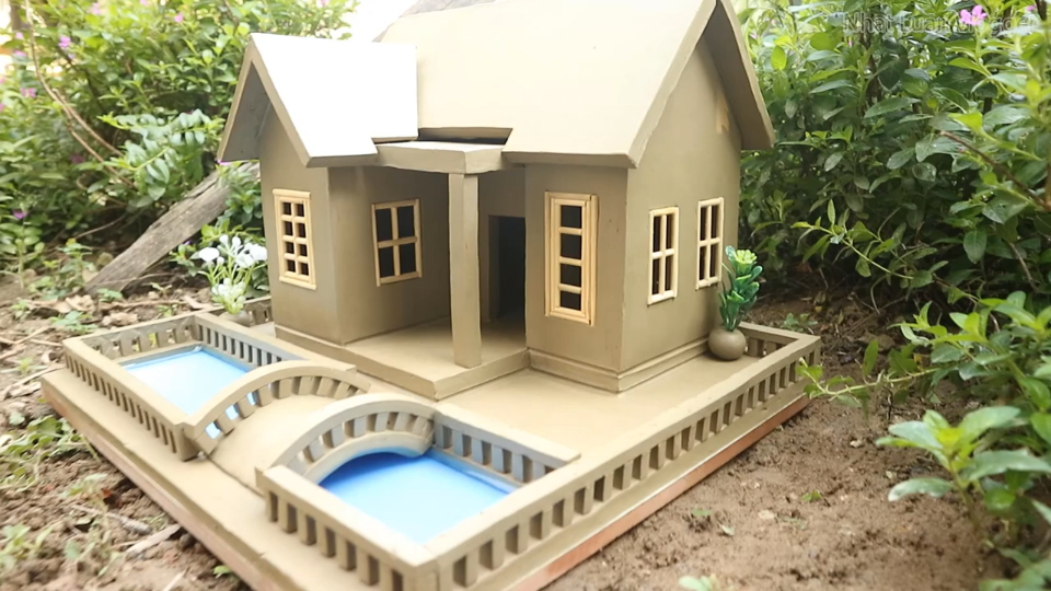 diy微型房屋技巧用粘土建造微型房屋的好方法