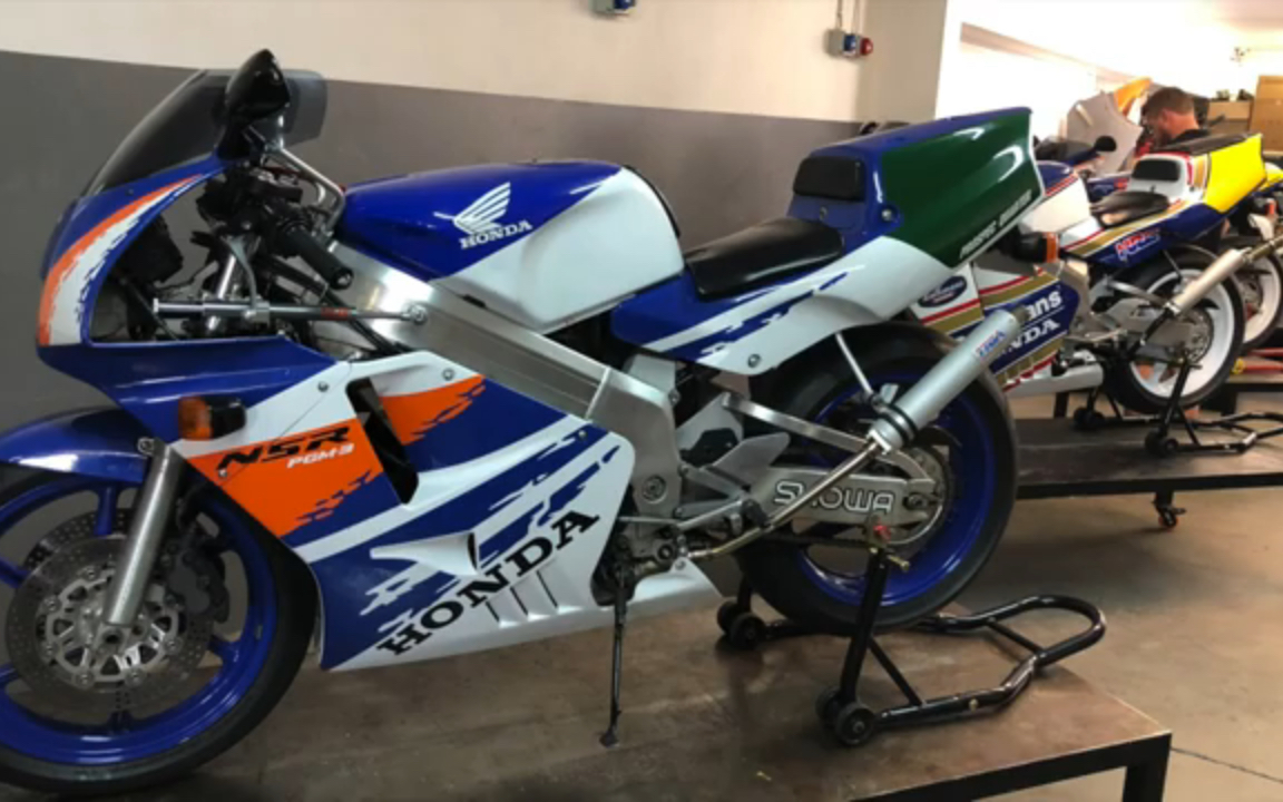 本田烈火战车nsr250(pgm3)翻新修复