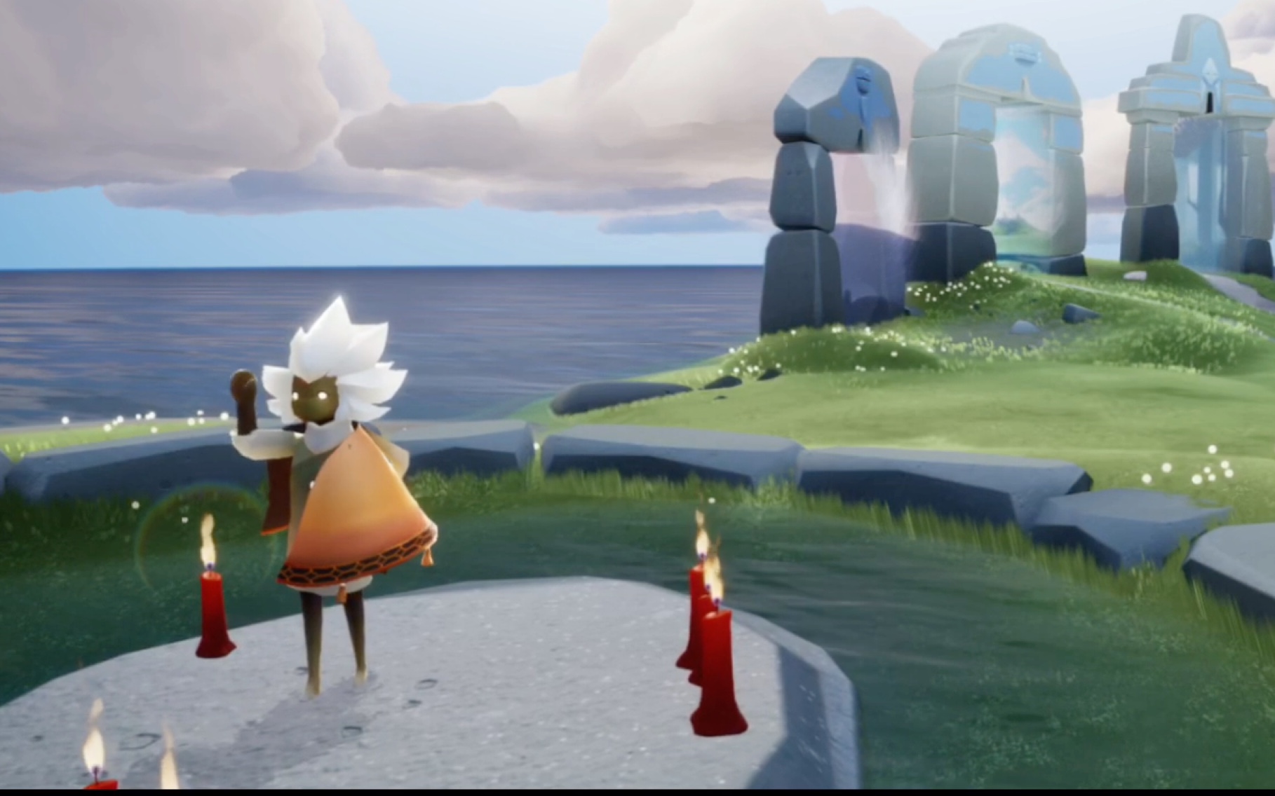 光遇竖琴《大鱼》教程