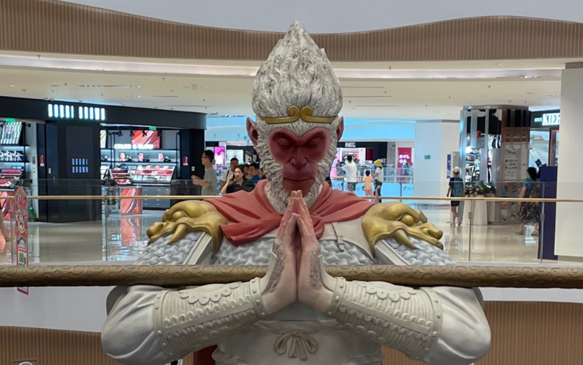 十米高超精细孙悟空雕像_哔哩哔哩_bilibili