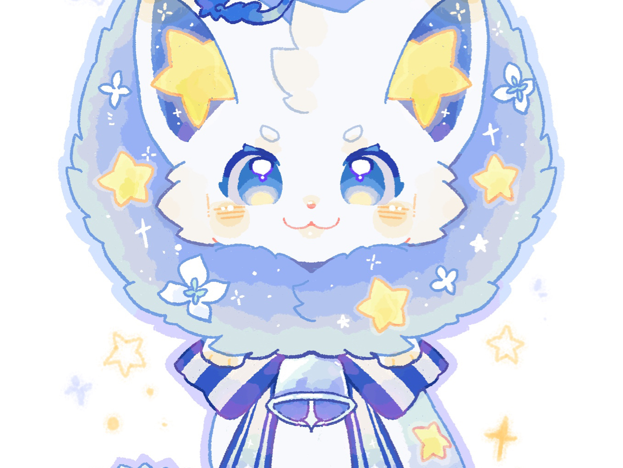 【兽设/草稿过程】6只摇摇乐