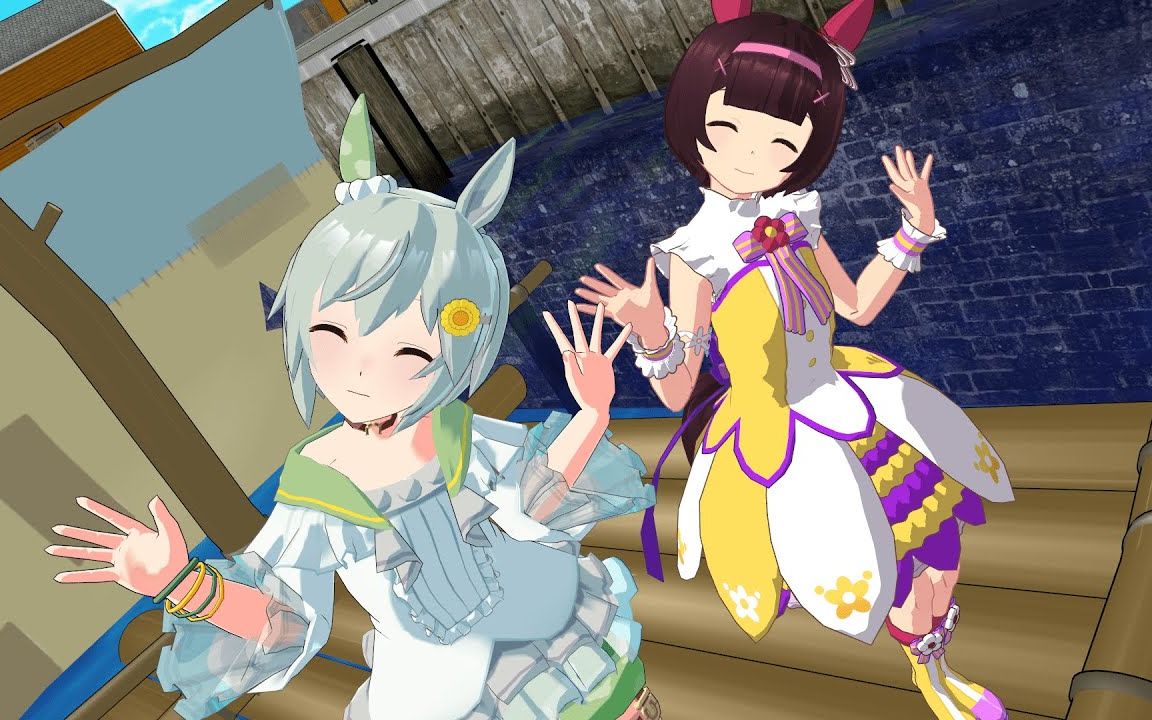 【赛马娘mmd】星云天空&西野花 - marine dreamin_哔哩哔哩_bilibili