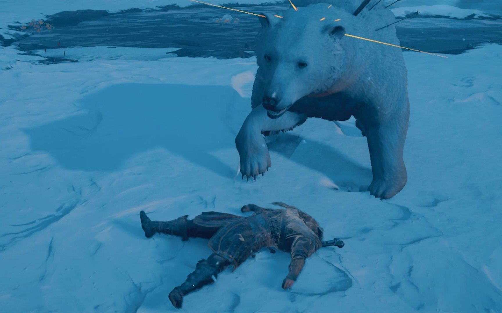 刺客信条英灵殿冰蓝巨熊这个维京人不讲武德传奇动物逃课