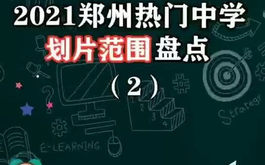 最新郑州小升初热门初中划片范围介绍(2)哔哩哔哩bilibili