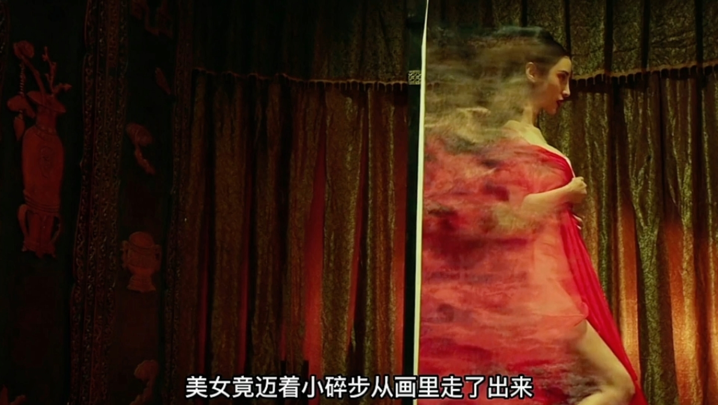 神秘戏法师,抬手便能画出美女,宛如仙人降世