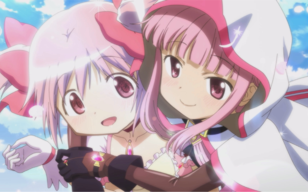 【魔法纪录】圆·彩羽 变身动画