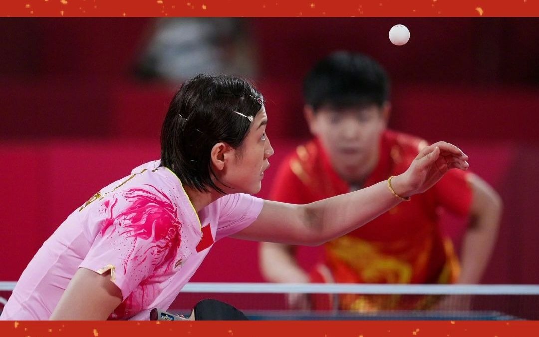 第15金陈梦奥运女单夺金东京奥运会乒乓球
