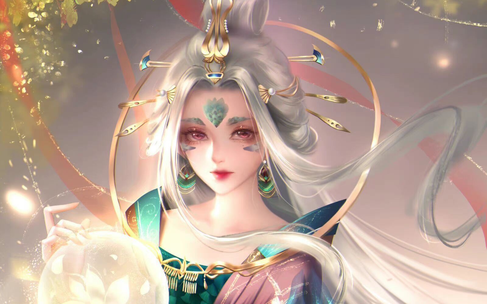 仙女喝起茶来都这么优雅的吗「奉眠高清60帧竖屏」