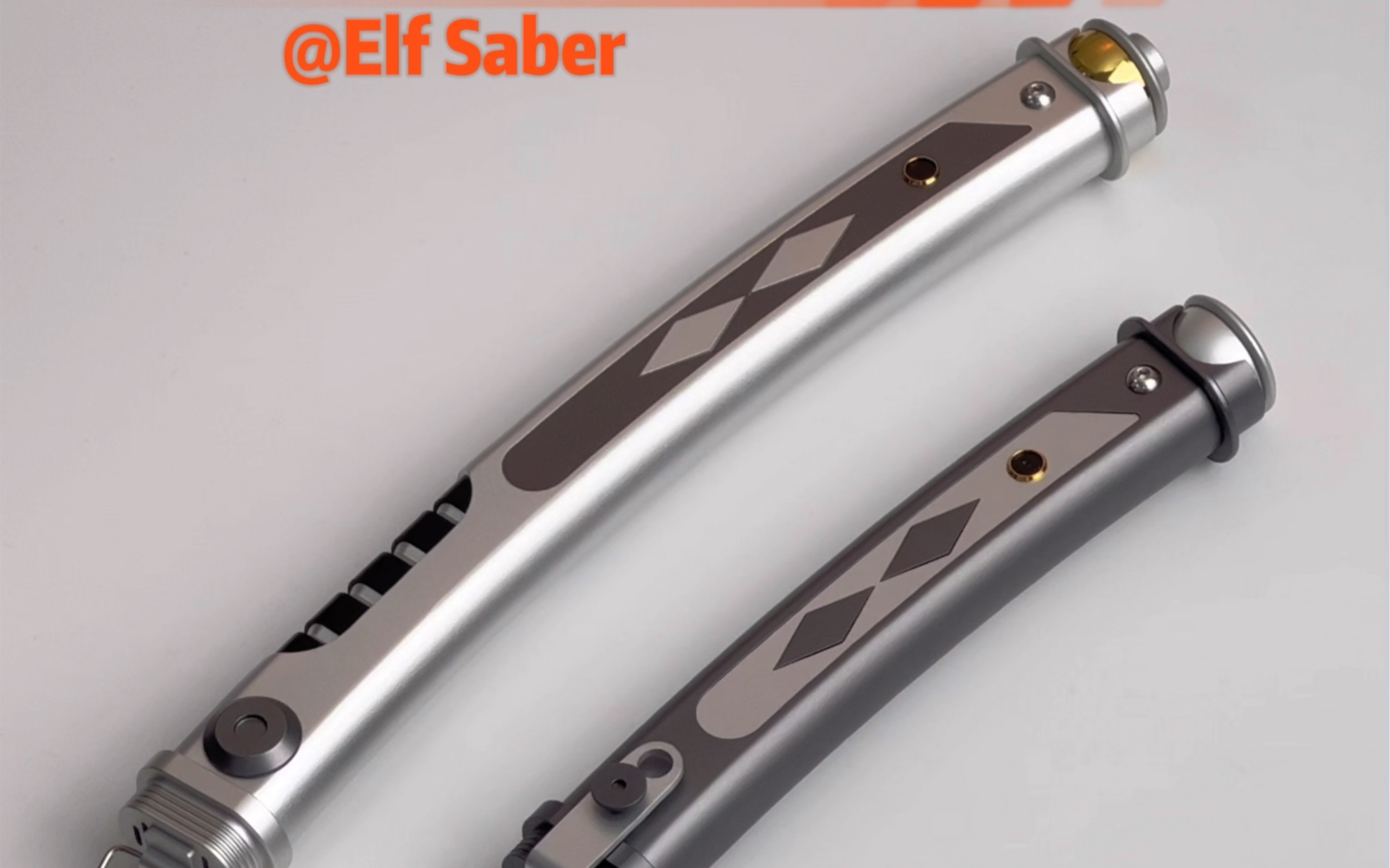 【光剑资讯】elf sabers精灵光剑工作室今天公布的支点阿索卡对剑样品