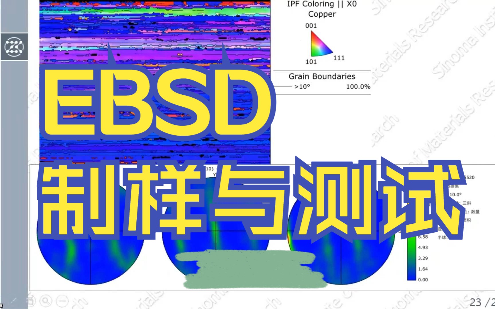 中材检测中心开放日直播回放丨EBSD制样与测试 基础知识了解哔哩哔哩bilibili