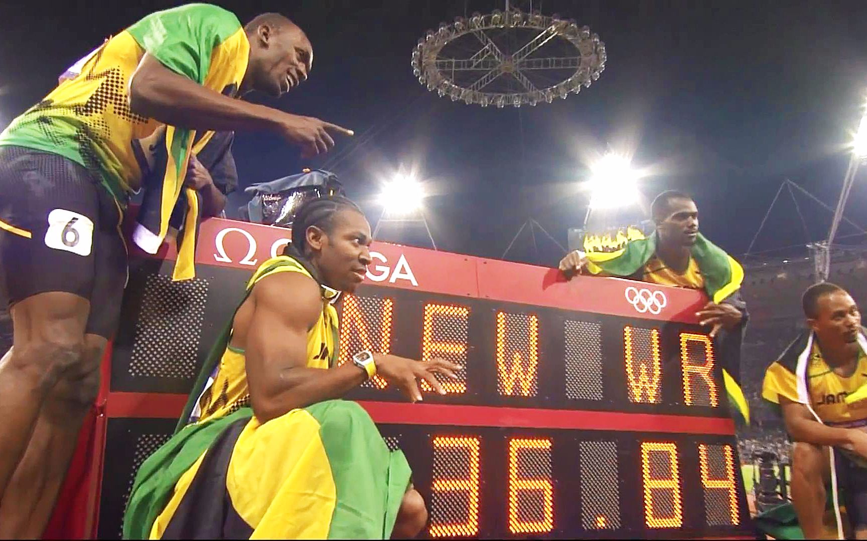 2012伦敦奥运会男子4x100米决赛 世界纪录(hd官方版)