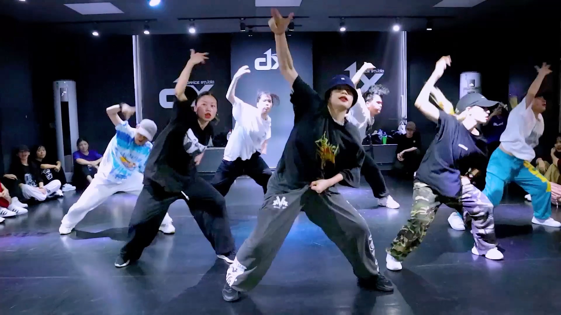 【dx dance studio 】kk老师原创基础hiphop 超动感的大框架 "帅就一