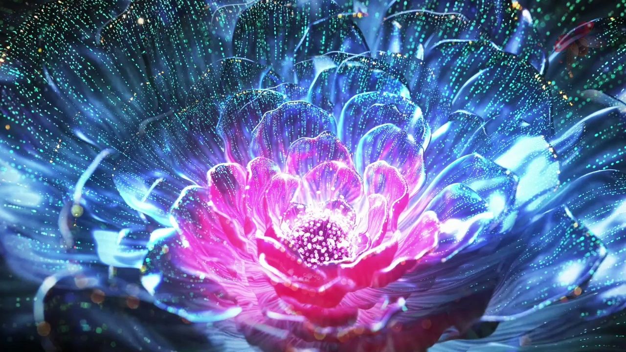 梦在春天如愿 歌曲舞蹈喜庆花开盛世唯美大气舞台演出节目大屏幕高清