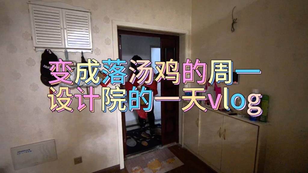 今天是落汤鸡一型打工人