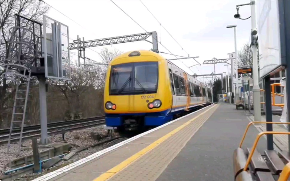 伦敦地上铁overground北伦敦线哥布林线class378172