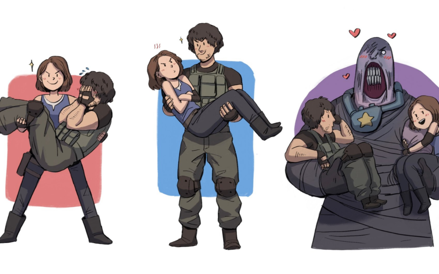 生化危机3吉尔姐姐回归浣熊市迅速通关part3预热生化危机3重制版