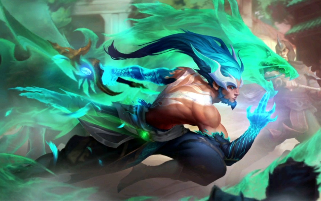 英雄联盟手游 易大师神龙尊者