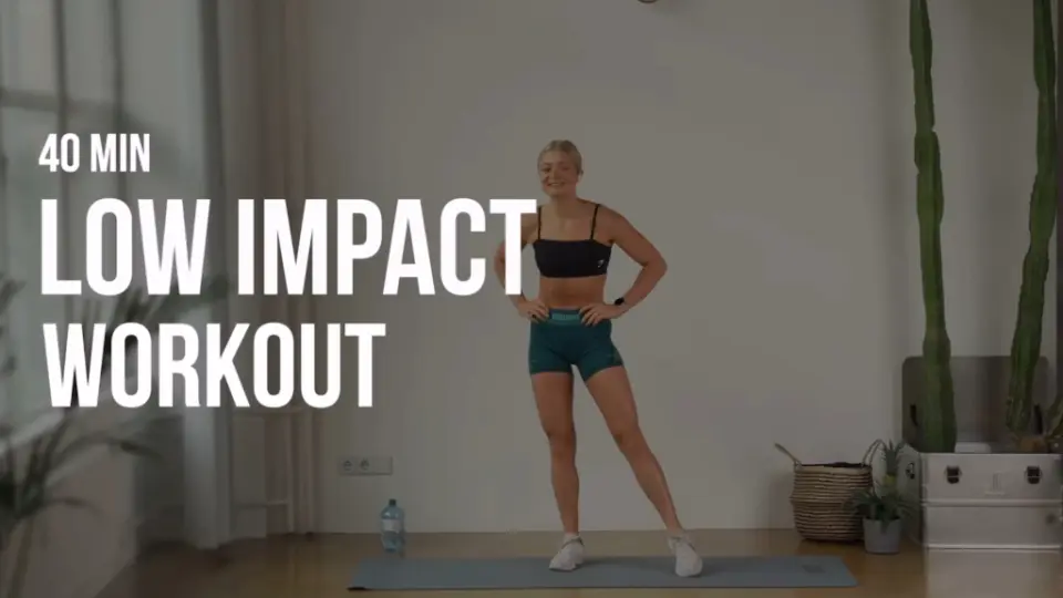 40 minute discount low impact workout