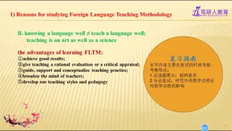 优加考研 学科英语考研舒白梅现代外语教育学chapter 1 试听课程 哔哩哔哩 Bilibili