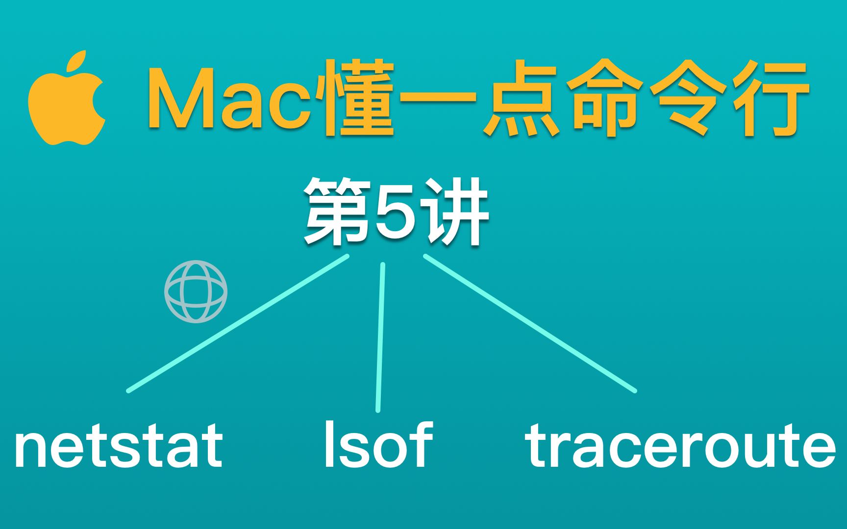 【Mac懂一点命令行】#5:Mac终端下的常用的网络命令(2)哔哩哔哩bilibili