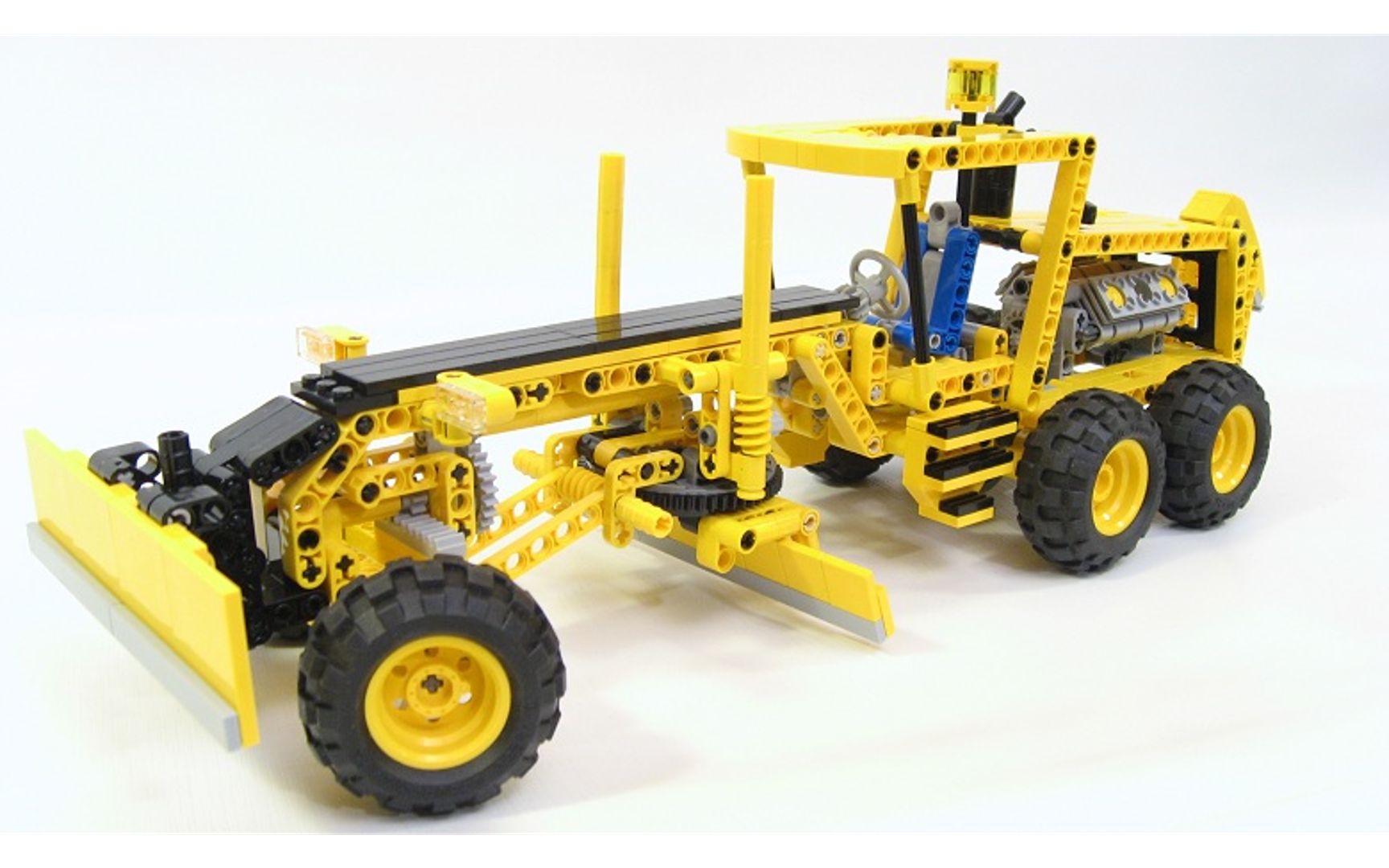 小比例平地机 lego乐高 technic科技/机械 moc