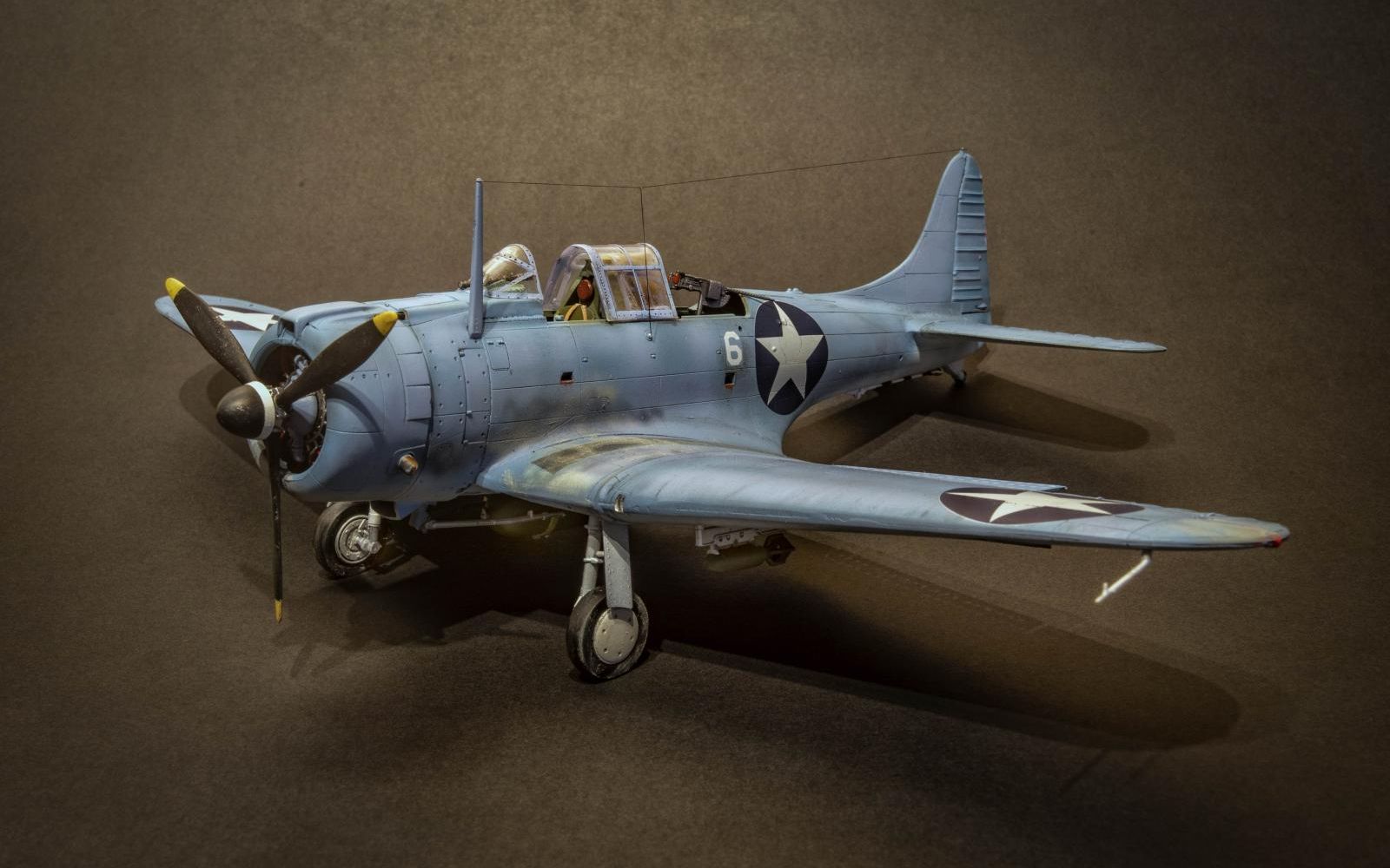 1/48 无畏式sbd-3(爱德美出品,中途岛特典)