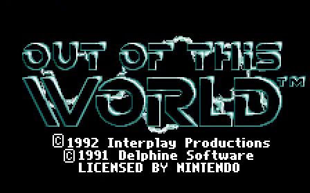 [图]SFC《Out of this World》通关（2P失误合集）