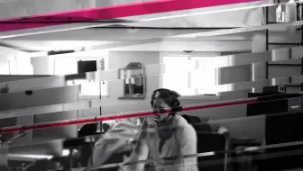 动态动画玻璃转换AE模板
