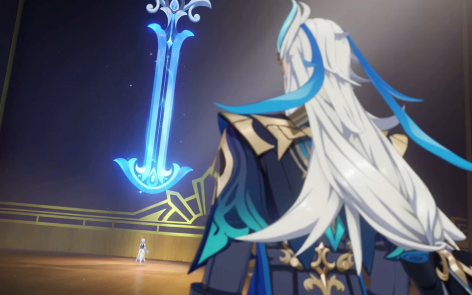 【原神】真正的水神芙卡洛斯与那维莱特 芙宁娜是一个很好的小女孩qaq