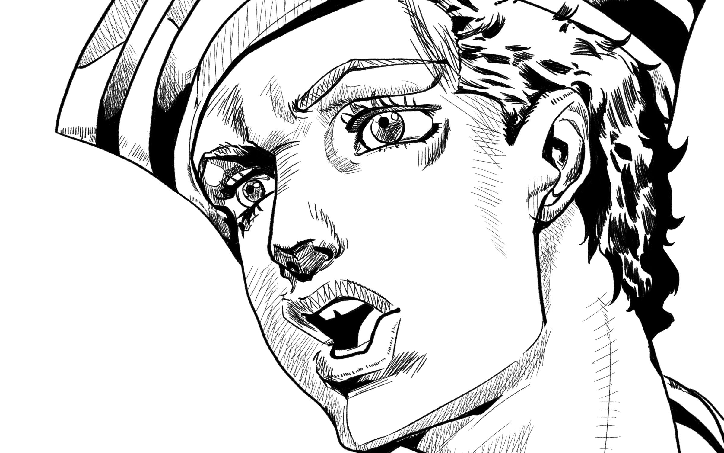 【东方定助】临摹过程