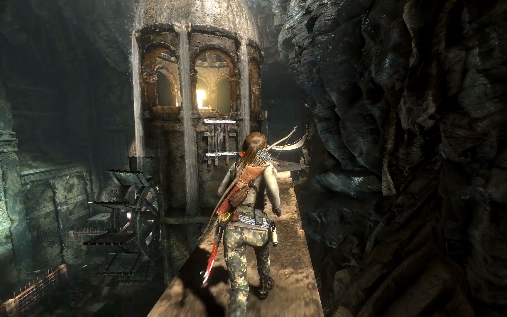 古墓丽影10崛起实况流程05探索未知古墓寻找古老遗迹