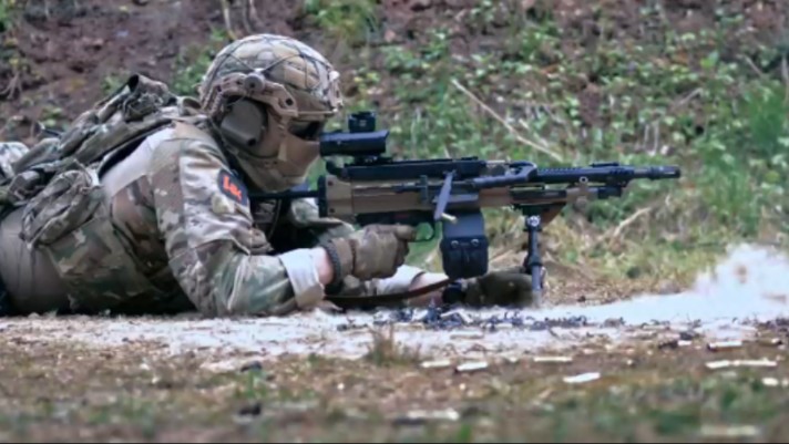 "hk421"7.62毫米轻机枪