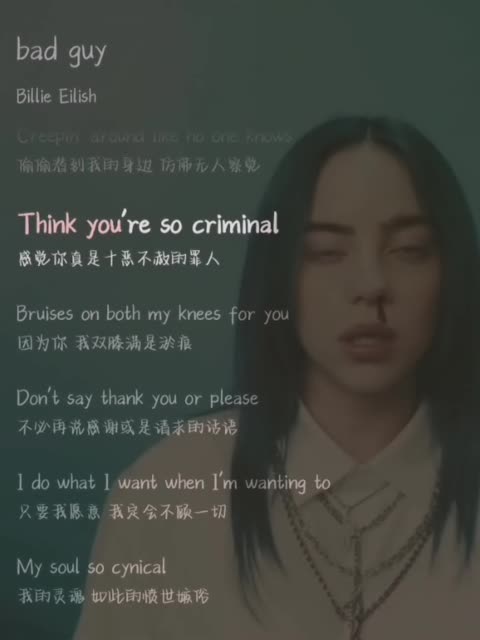 Billie Eilish哔哩哔哩bilibili