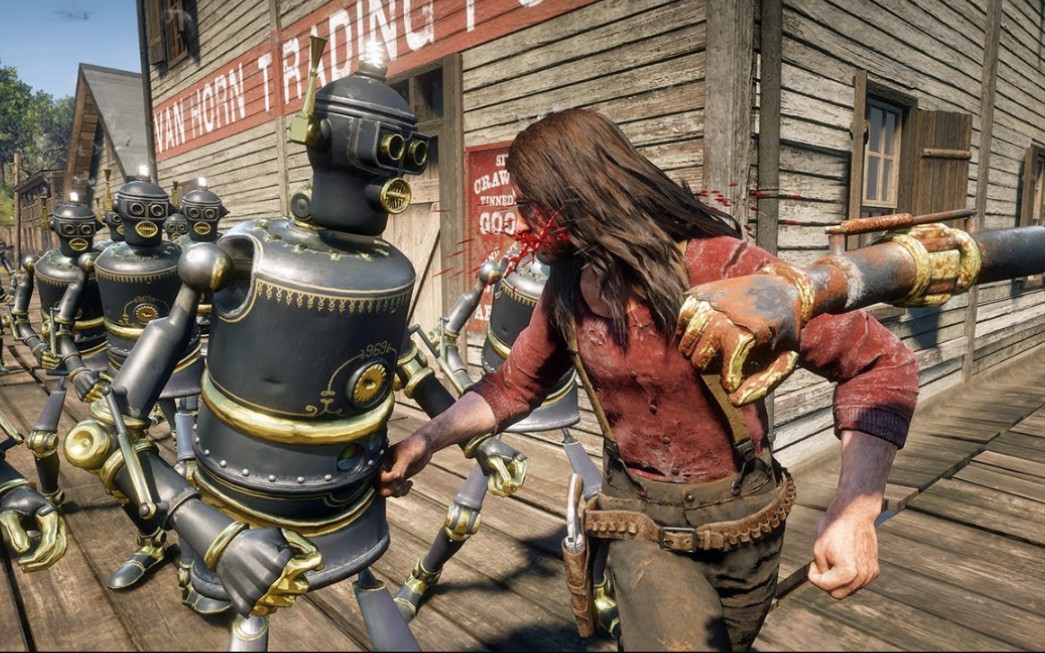 【合集】荒野大镖客2-机器人残酷游戏