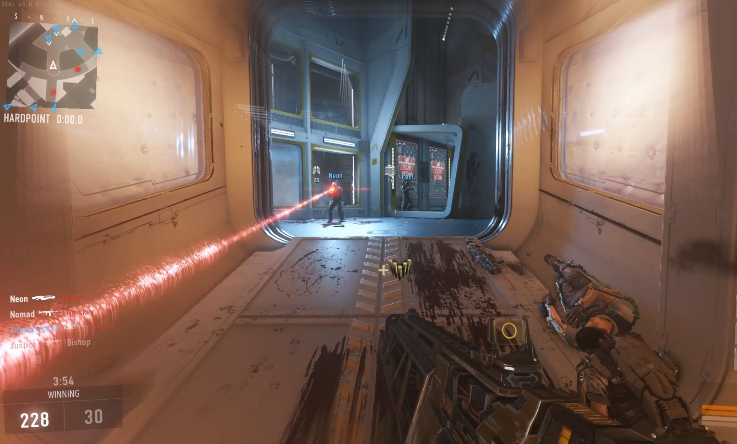 【使命召唤11高级战争】s1x多人模式