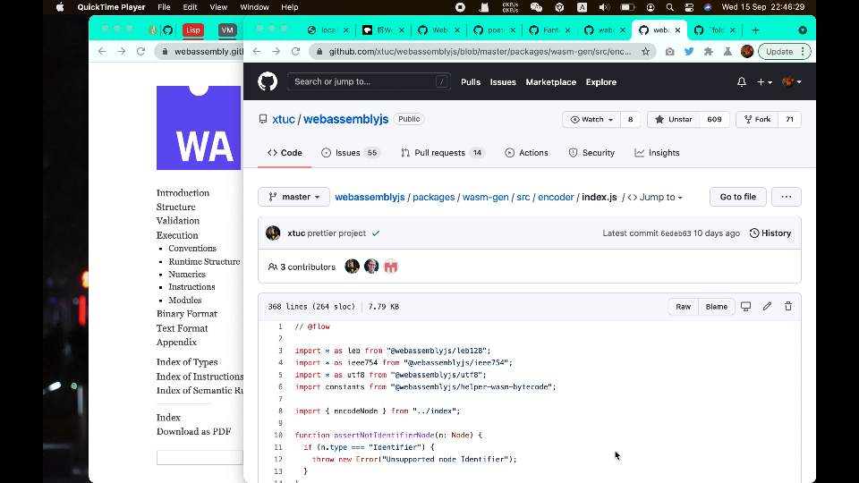 WebAssembly 文本格式(WAT)的简单例子解释哔哩哔哩bilibili