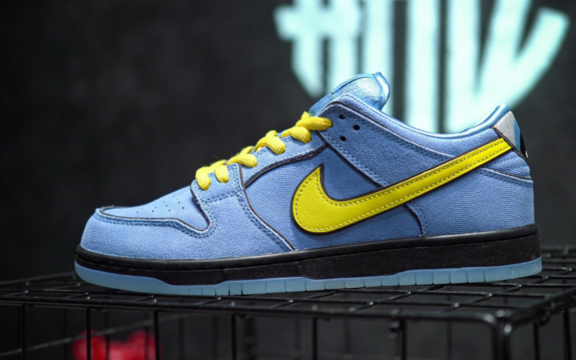 the powerpuff girls x nk sb dunk low 泡泡 飞天小女警联名!