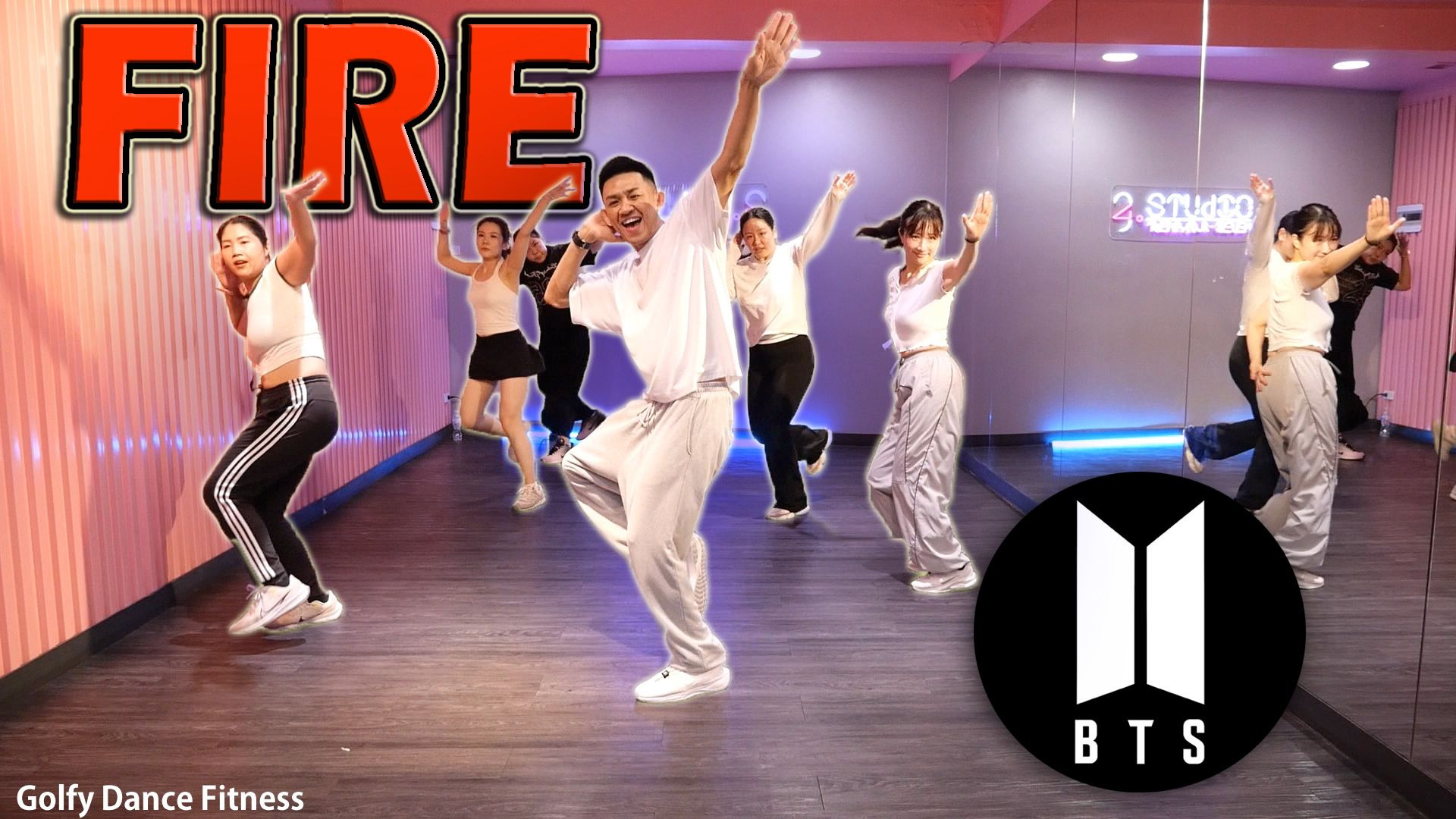 [KPOP] BTS - FIRE | GolfyDance | Dance Fitness / Dance Workout ...